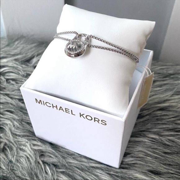 NWT authentic MK silver tone bracelet - Picture 2 of 5